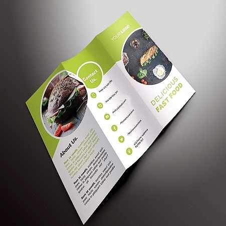Freshly printed flyers and brochures ready for same day pickup in Los Angeles